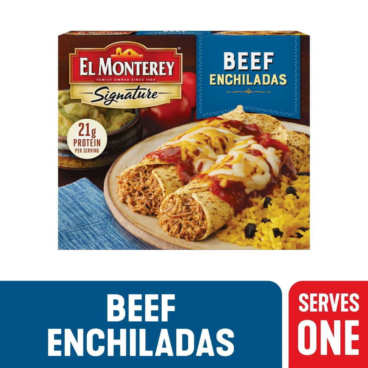 El Monterey®️ Family Pack Beef, Bean & Cheese Flavor Chimichangas - Ruiz  Foodservice