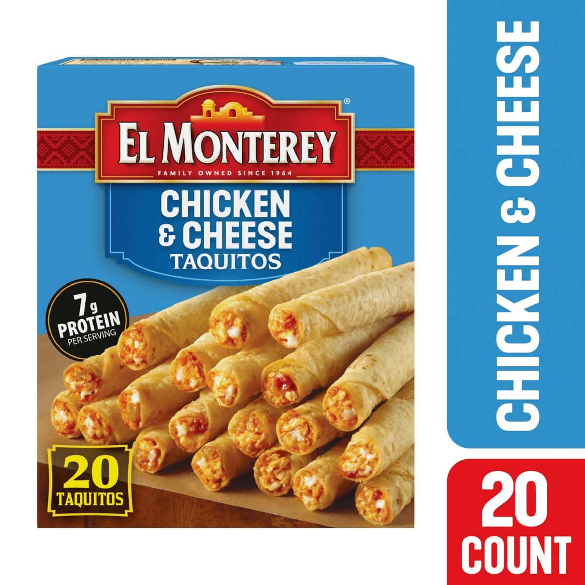 Calories in El Monterey Chicken & Monterey Jack Cheese Chimichanga and  Nutrition Facts