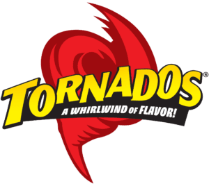 Tornados a Whirlwind of Flavor logo