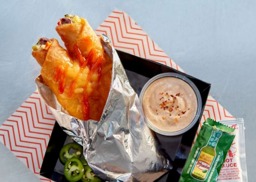 Cheesy Tornados® Melts with jalapeños and a dipping sauce