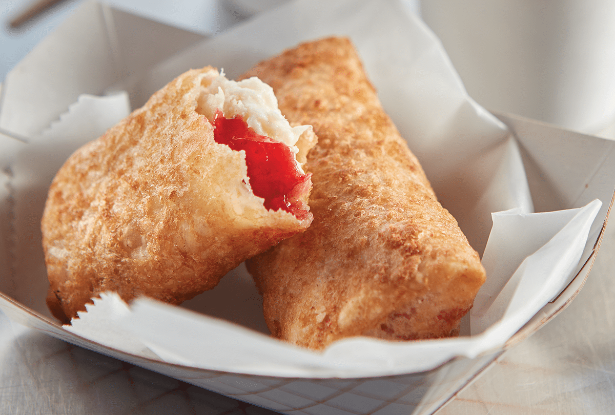 Raspberry Cheesecake Mini Chimi