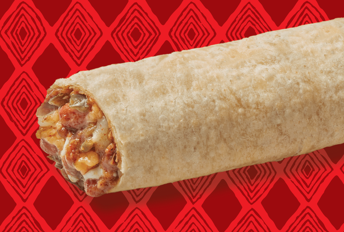 Bulk beef chimichanga