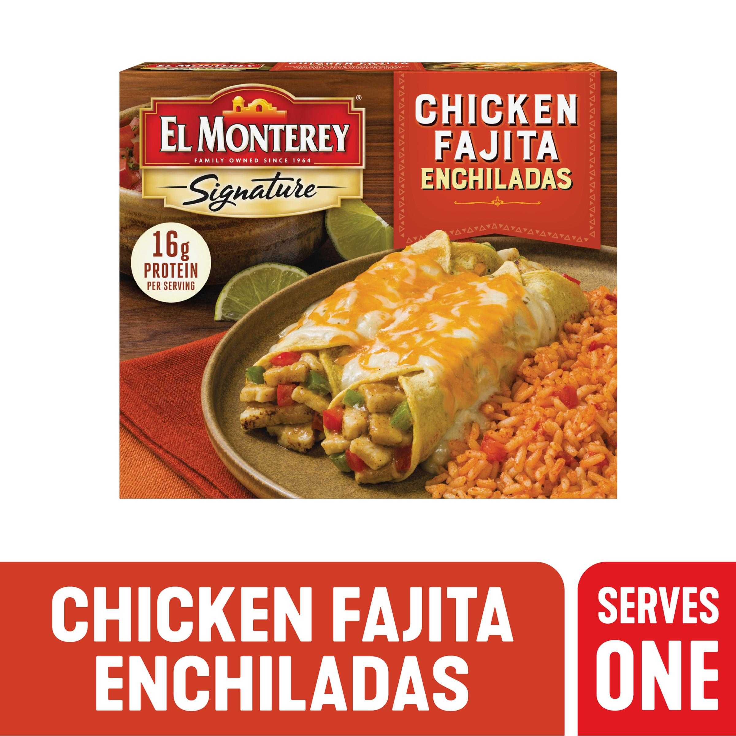 El Monterey Signature Chicken Fajita Enchiladas