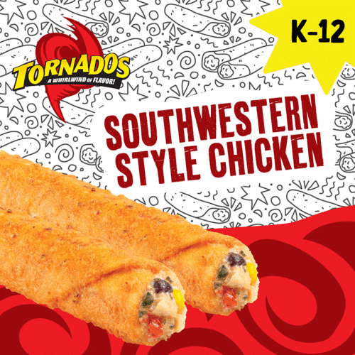 Southwestern Style Chicken K-12 Tornados
