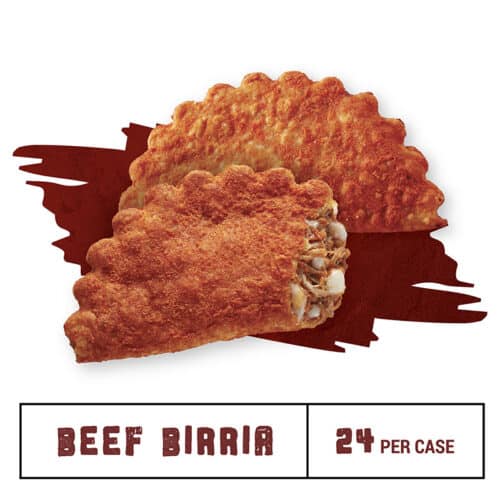 Two El Monterey Beef Birria Empanadas