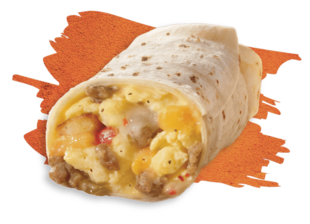 El Monterey breakfast burrito
